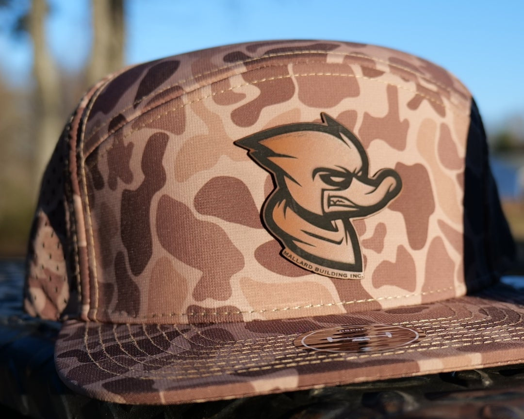 Old School Camo Mallard Building Hat